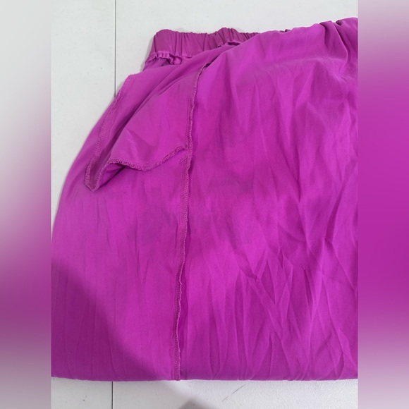 Daily Drills Fuchsia Satin Pants - Picture 9 of 11